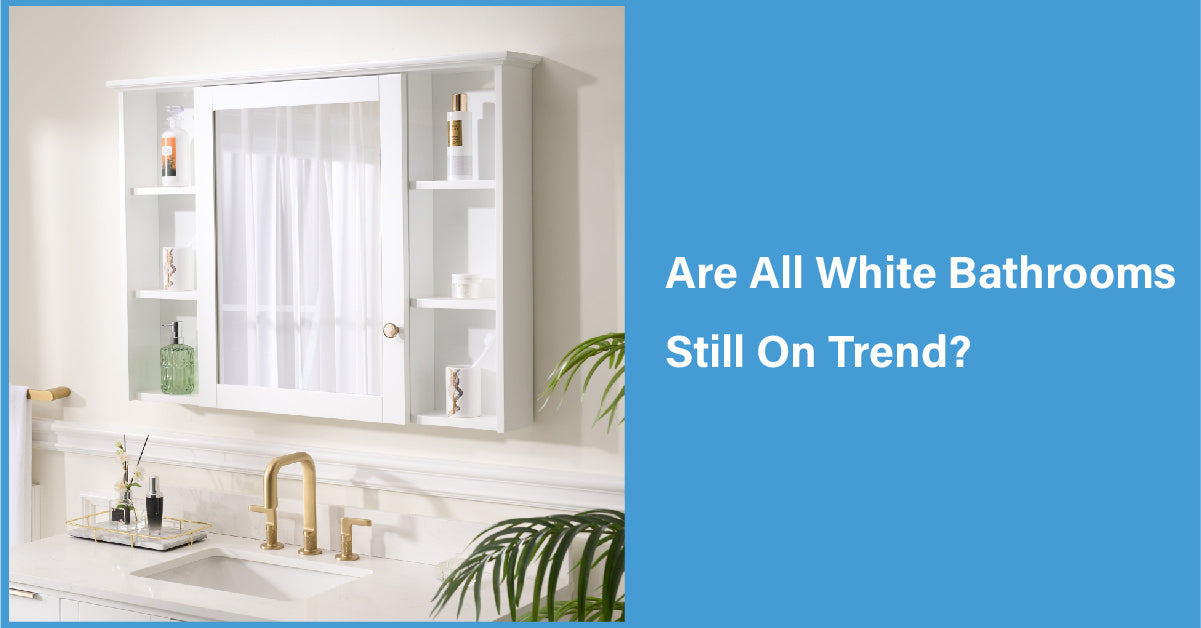 Are All White Bathrooms Still On Trend?