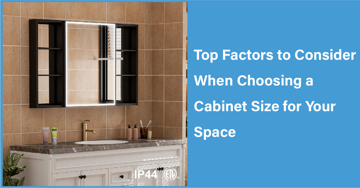 Top Factors to Consider When Choosing a Cabinet Size for Your Space