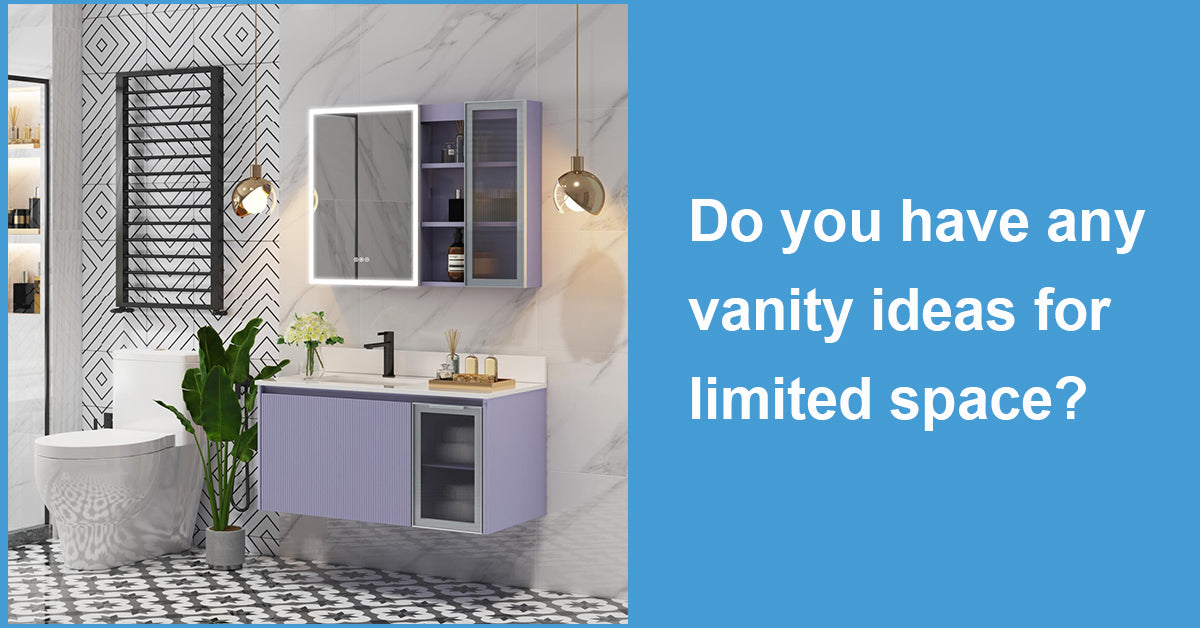 Do you have any vanity ideas for limited space?