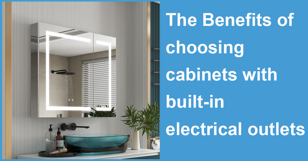 The Benefits of choosing cabinets with built-in electrical outlets