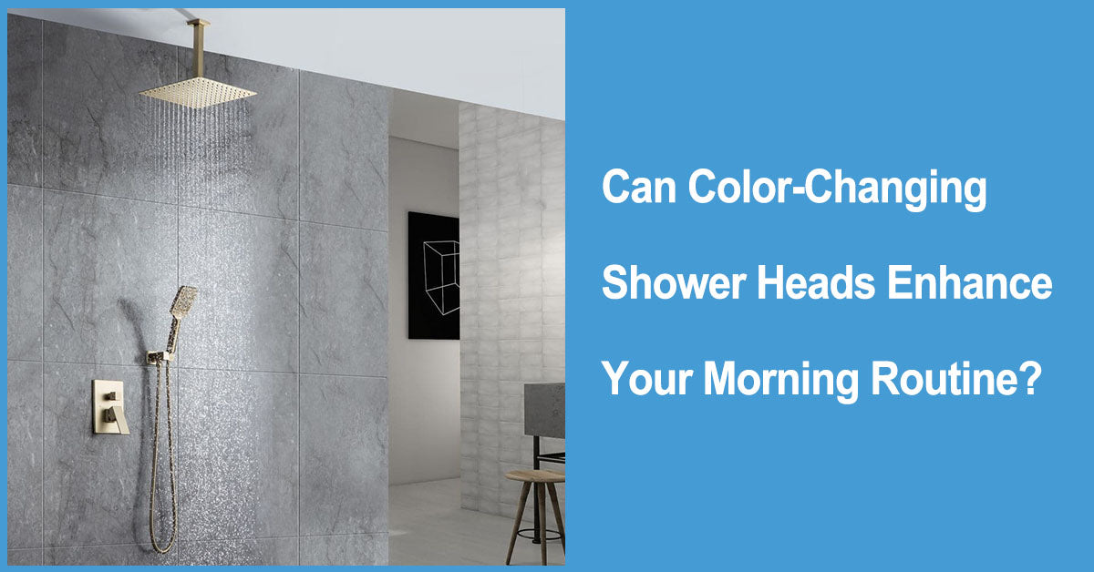 Can Color-Changing Shower Heads Enhance Your Morning Routine?