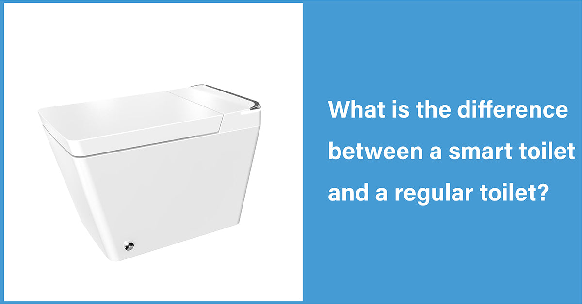 What is the difference between a smart toilet and a regular toilet?