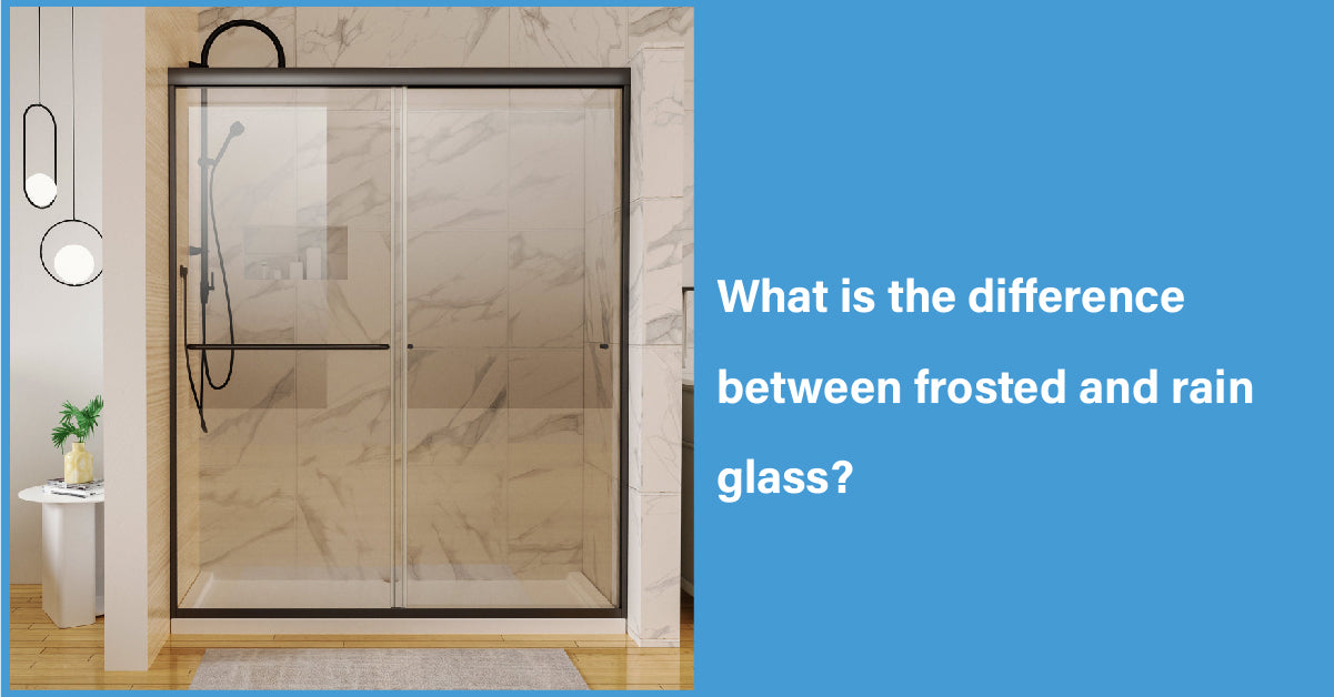 What Is The Difference Between Frosted And Rain Glass?