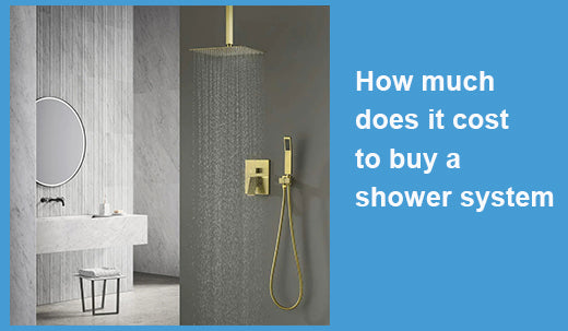 How much does it cost to buy a shower system