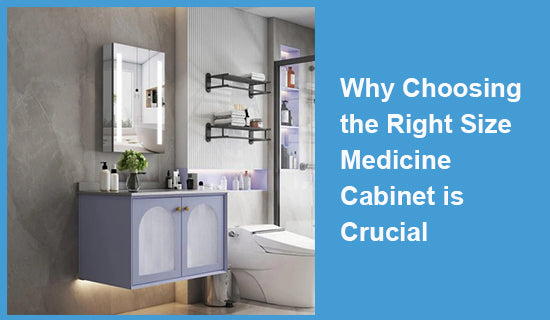 Why Choosing the Right Size Medicine Cabinet is Crucial