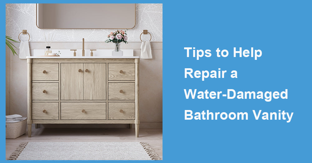 Tips to Help Repair a Water-Damaged Bathroom Vanity