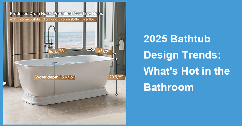 2025 Bathtub Design Trends: What's Hot in the Bathroom