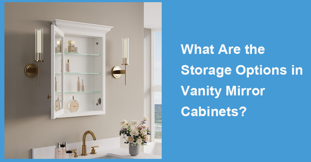 What Are the Storage Options in Vanity Mirror Cabinets?