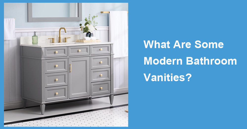 What Are Some Modern Bathroom Vanities?