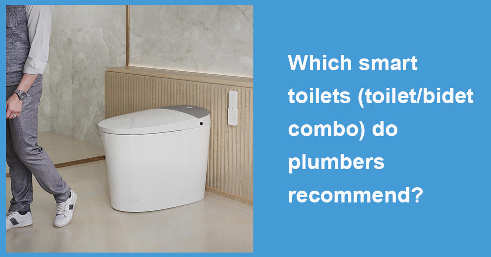 Which smart toilets (toilet/bidet combo) do plumbers recommend?