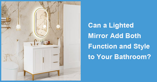 Can a Lighted Mirror Add Both Function and Style to Your Bathroom?