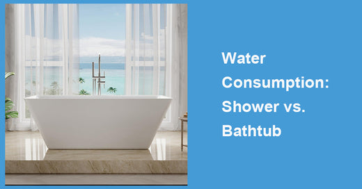 Water Consumption: Shower vs. Bathtub