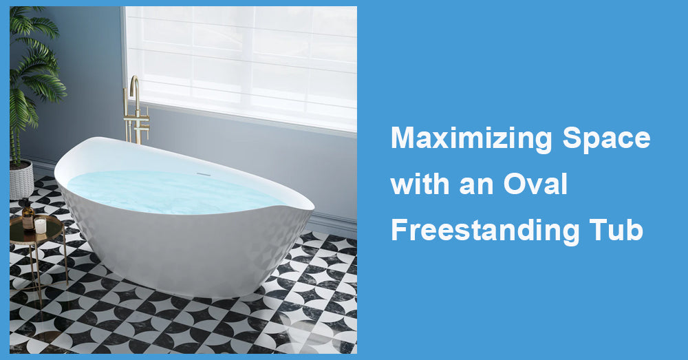 Maximizing Space with an Oval Freestanding Tub