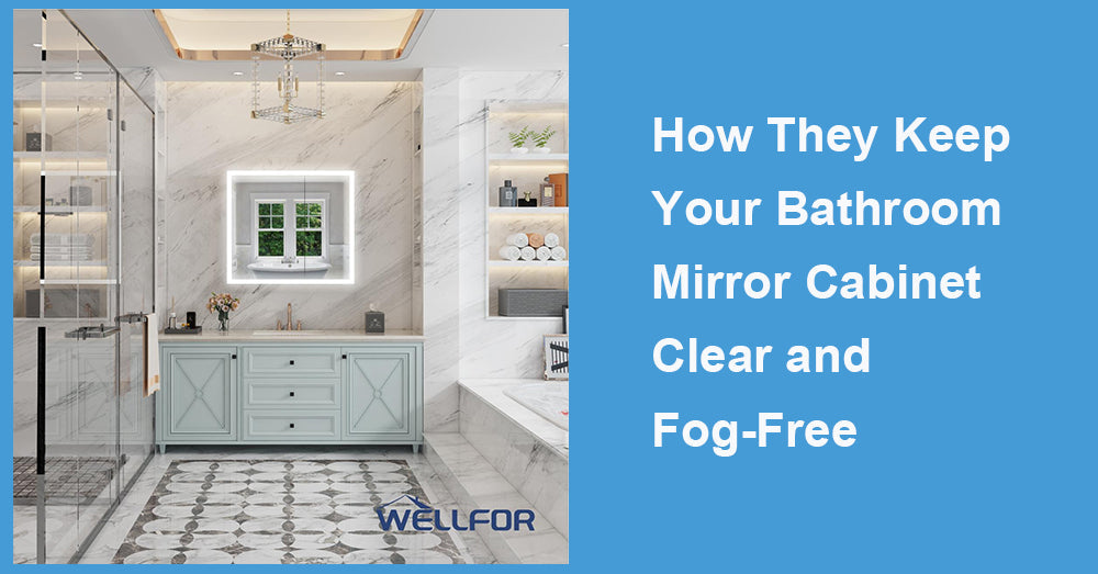 How They Keep Your Bathroom Mirror Cabinet Clear and Fog-Free