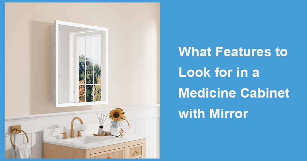 What Features to Look for in a Medicine Cabinet with Mirror