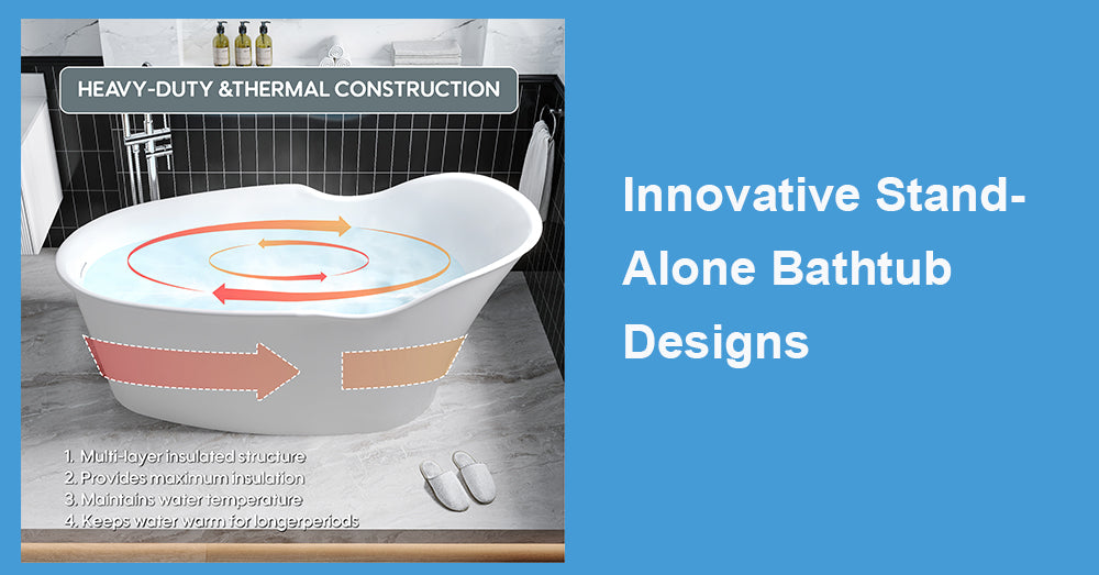 Stand-Alone Bathtubs and Bathroom Layout: Design Tips