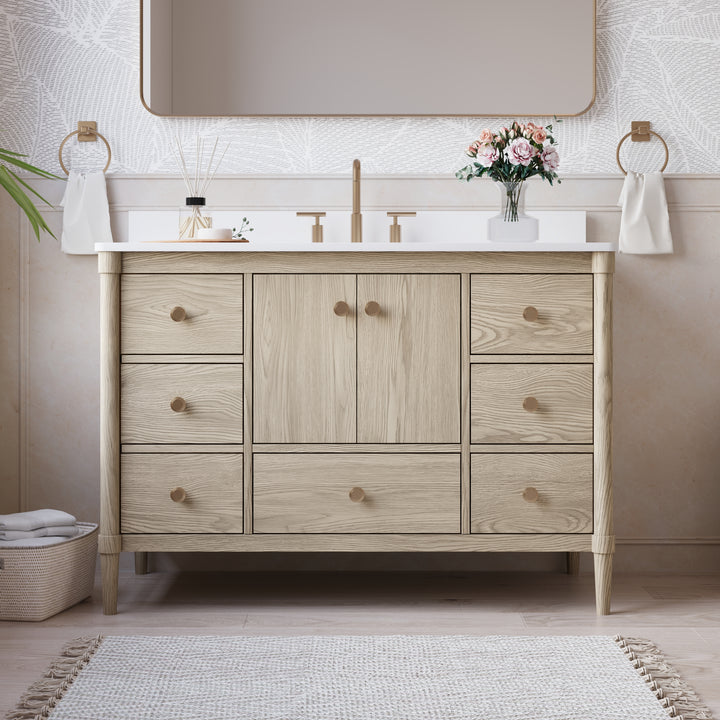 Oak Bathroom Vanity