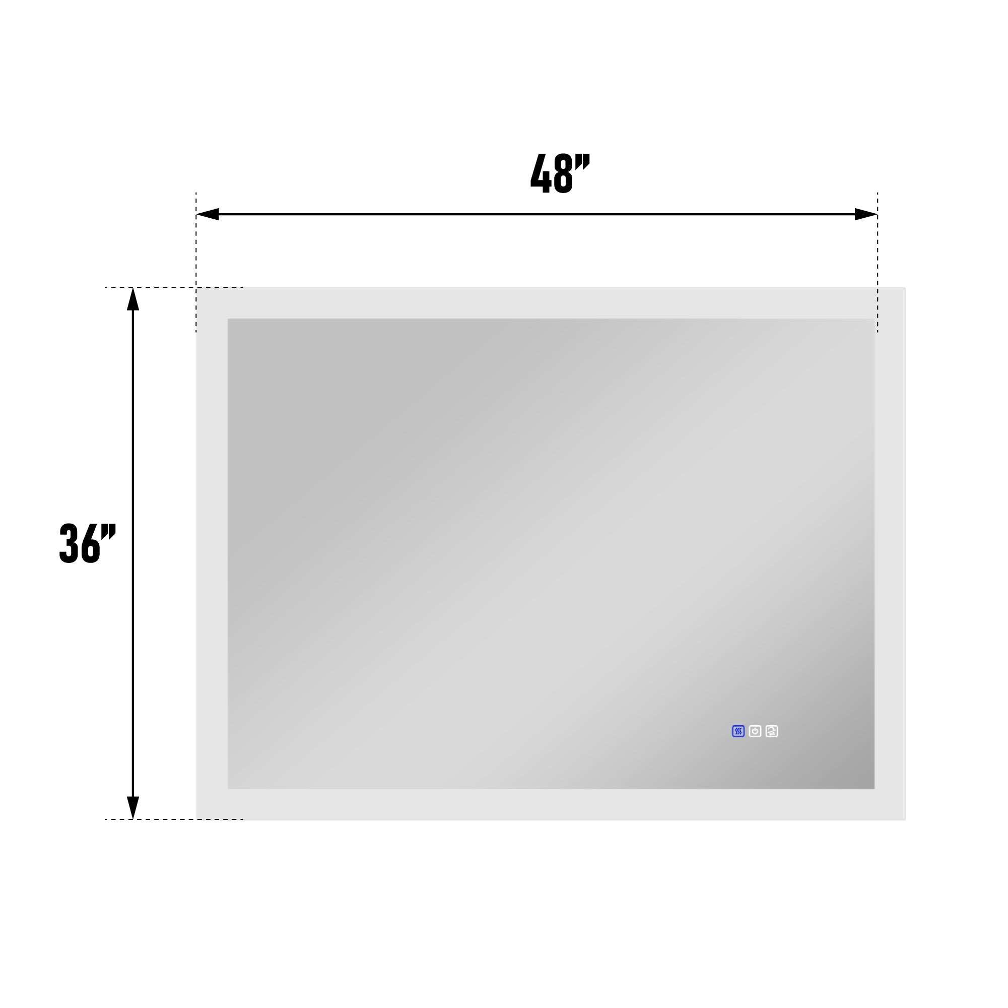 Bathroom Mirror Size