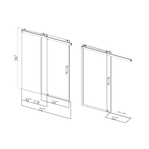 Shower Door Installation