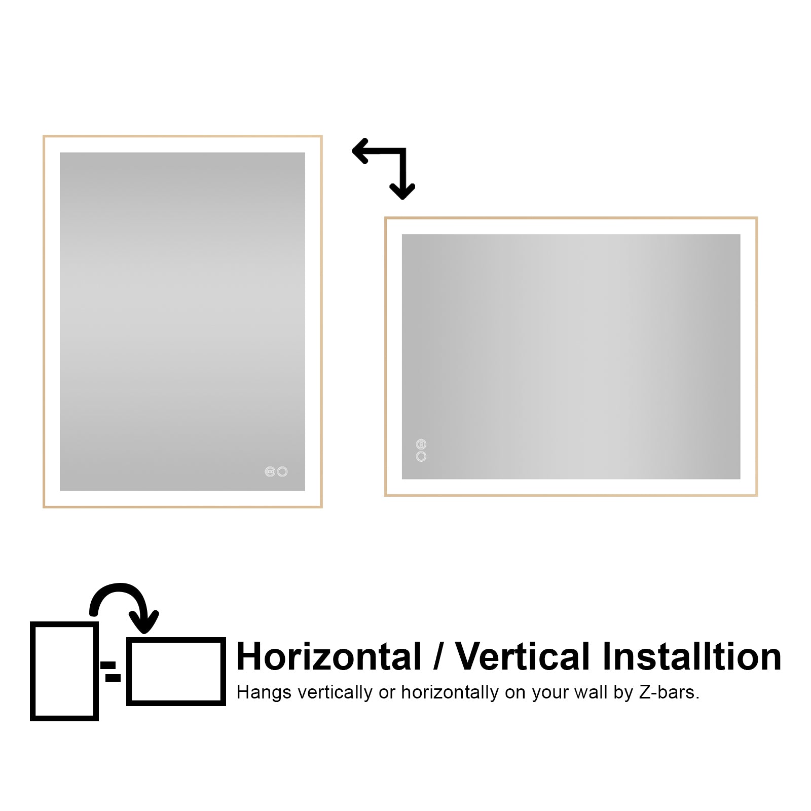 Rectangle Bathroom Mirror