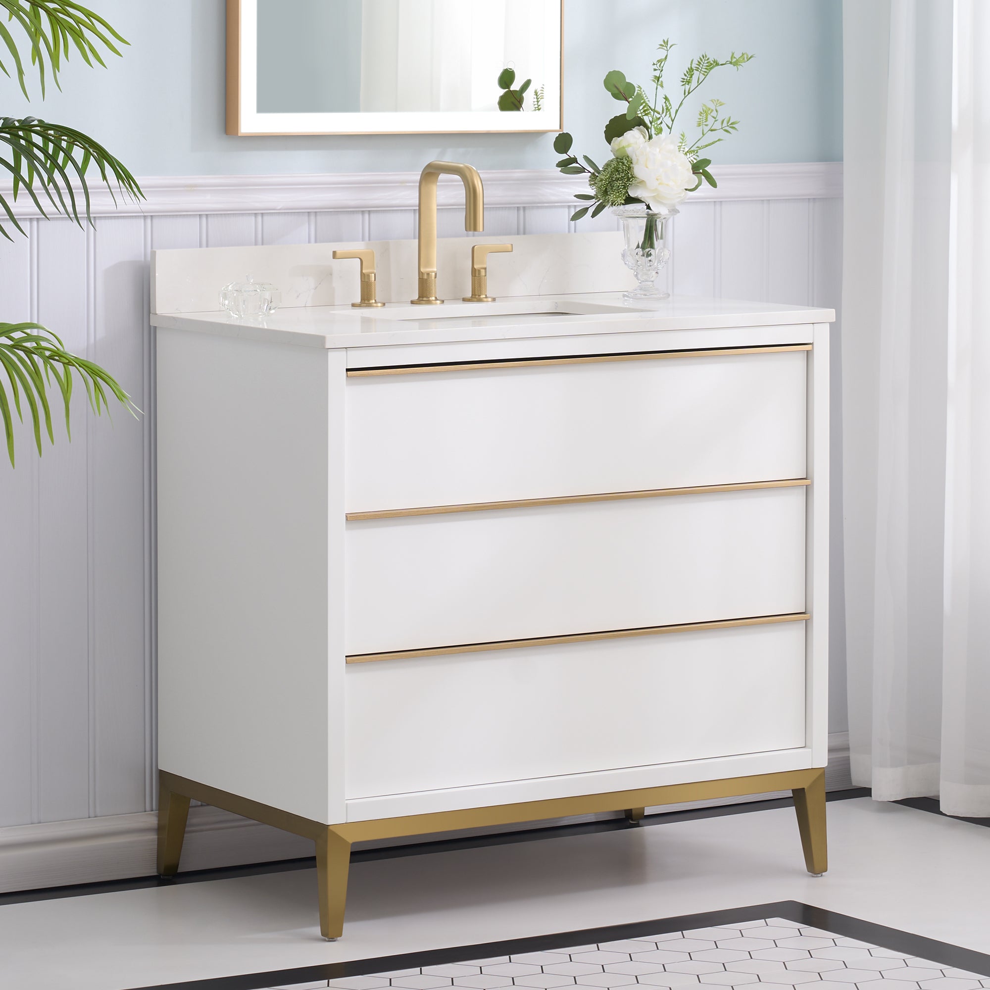 Wooden Bathroom Vanity