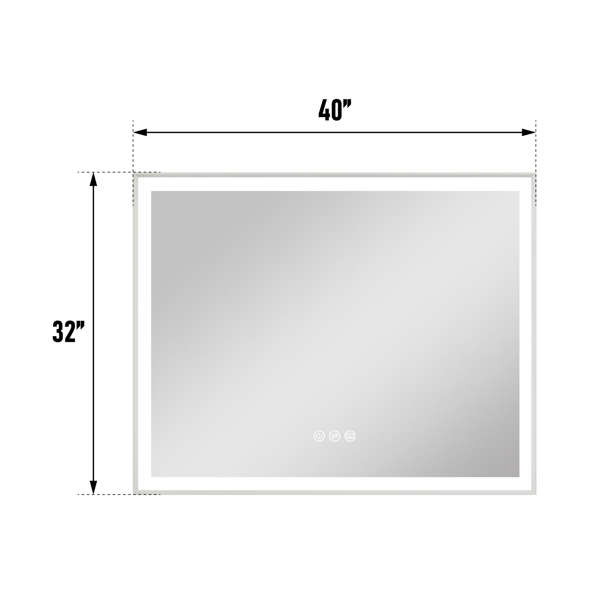 Bathroom Mirror Size