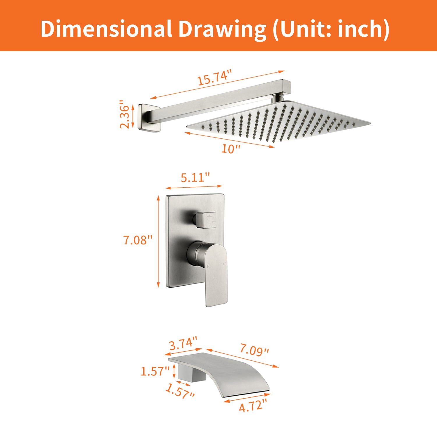 digital shower system