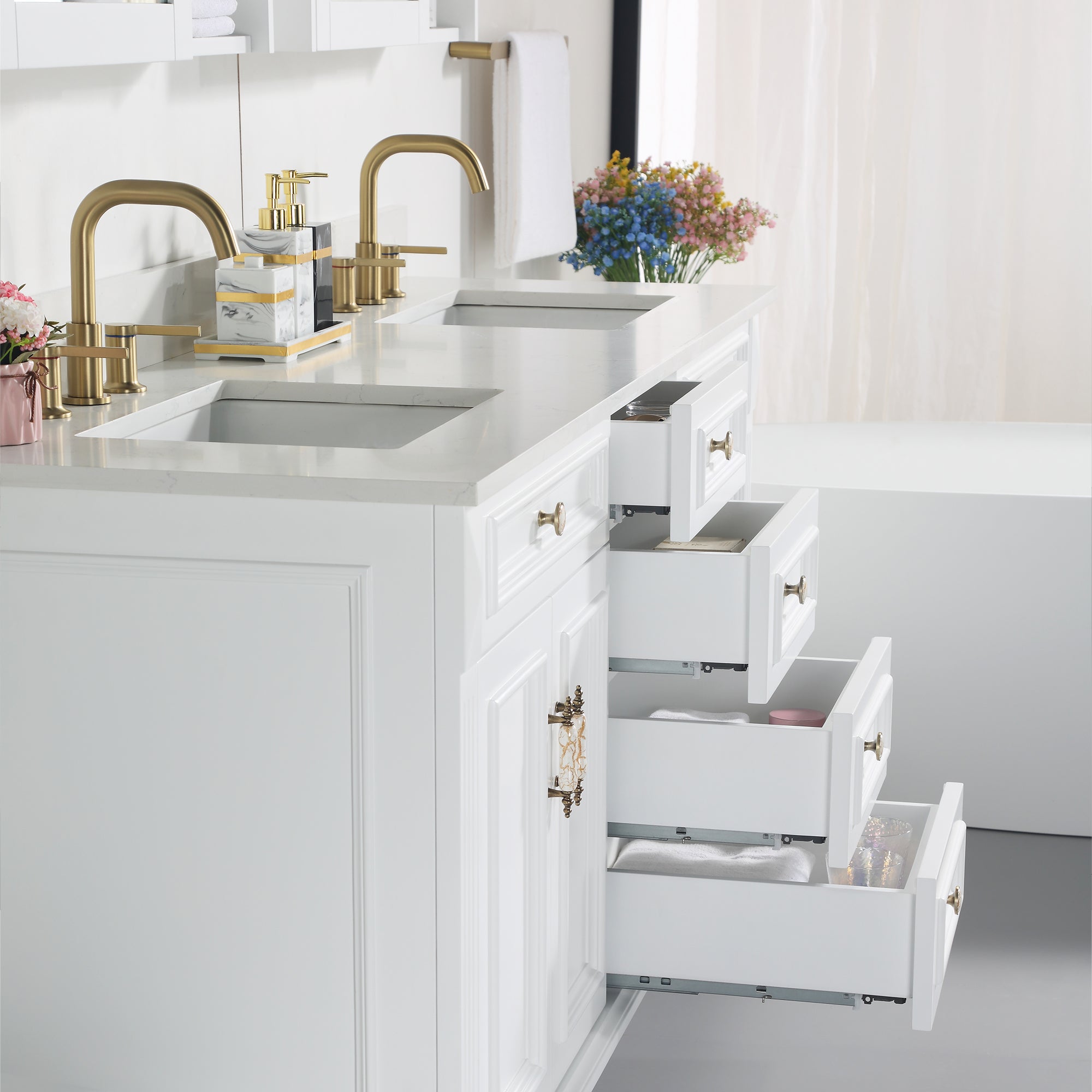 Bathroom Vanity With Drawers