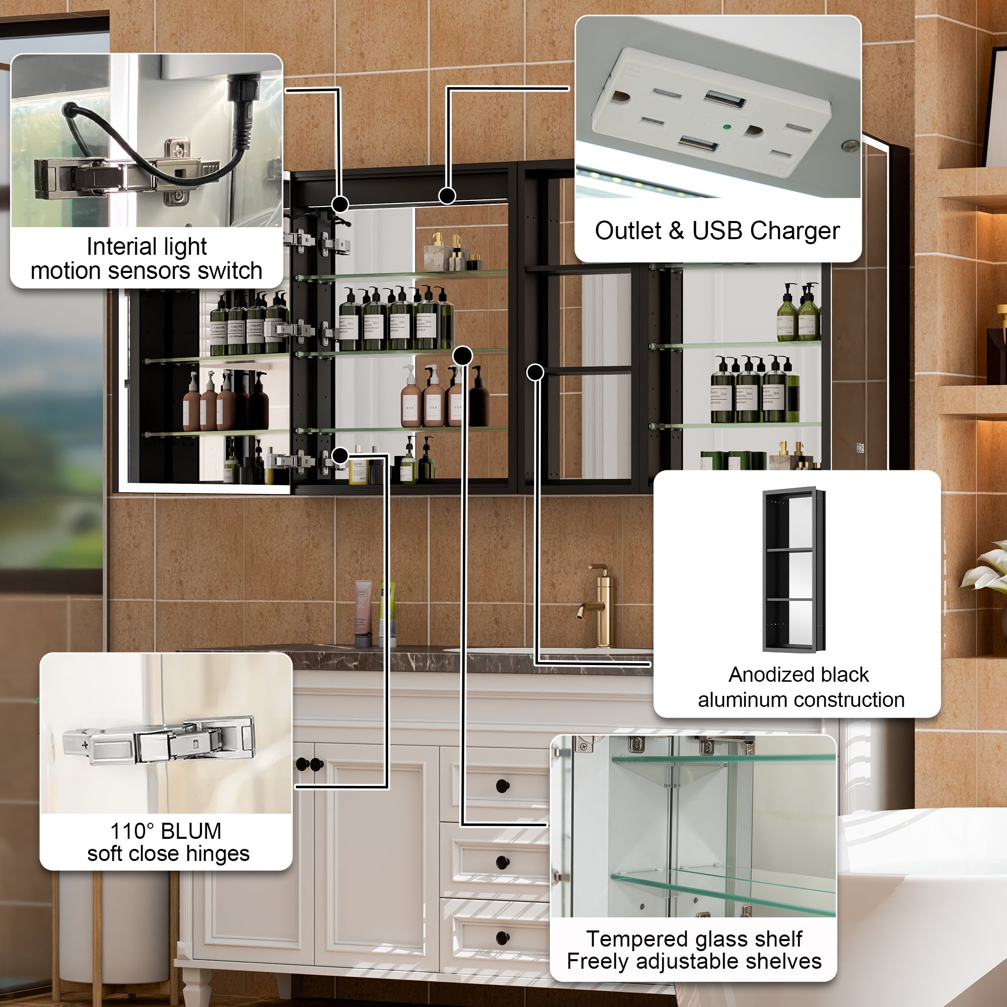 Surface Mount Medicine Cabinet