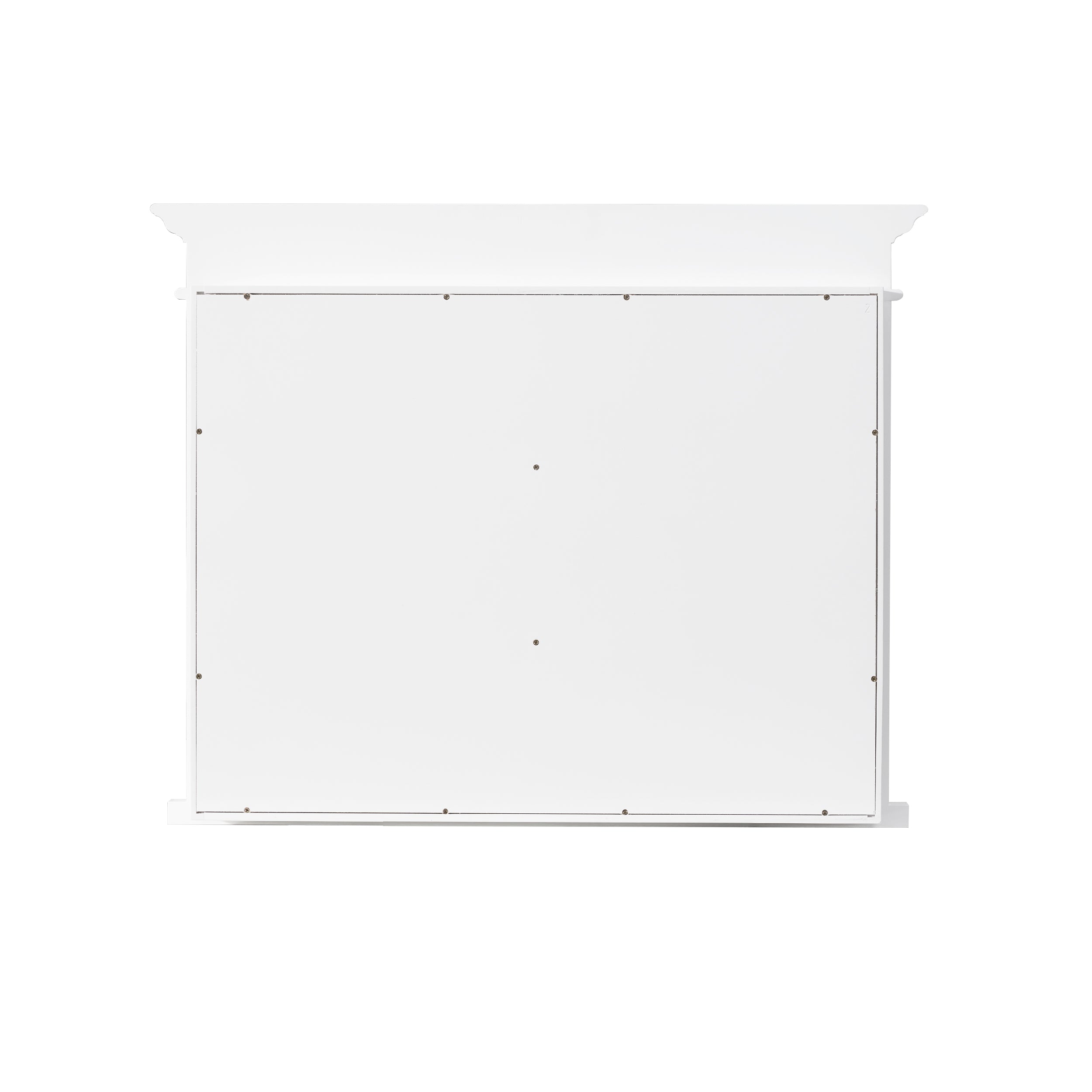 40 in.W x 32 in.H Recessed Bathroom Medicine Cabinet with Mirror in White