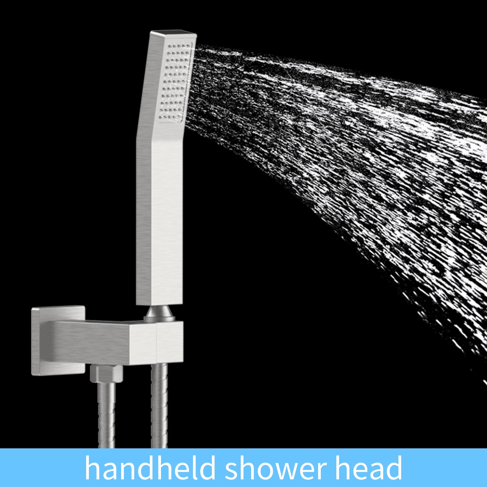 12-In Wall-Mounted Shower System with Valve