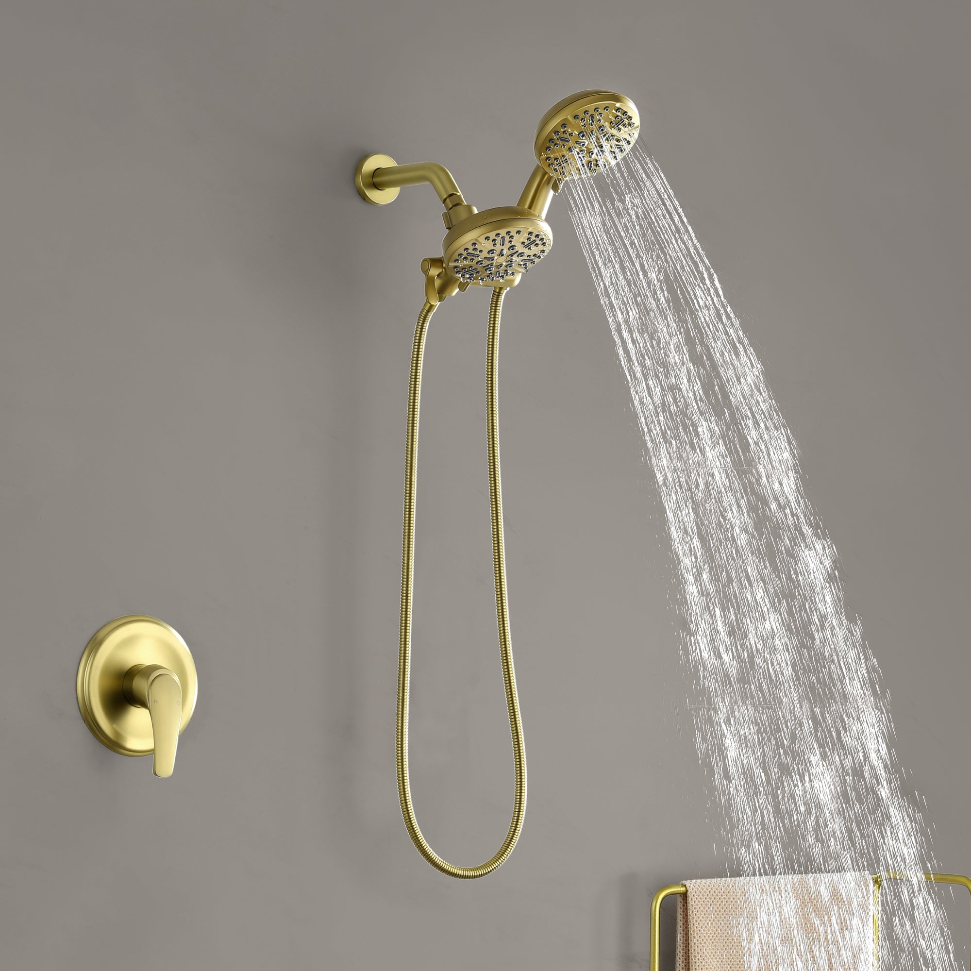 Multi-Function Shower System with Hand Shower