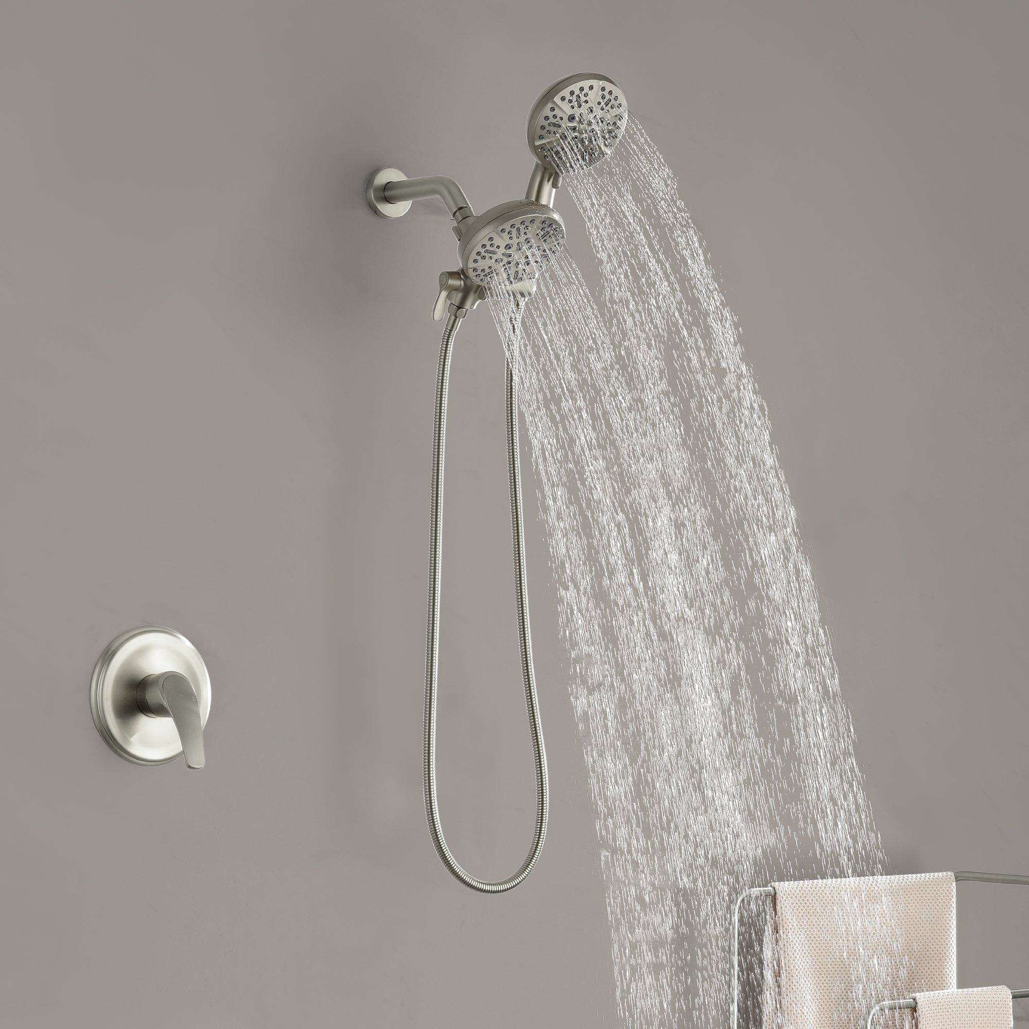 Multi-Function Shower System with Hand Shower