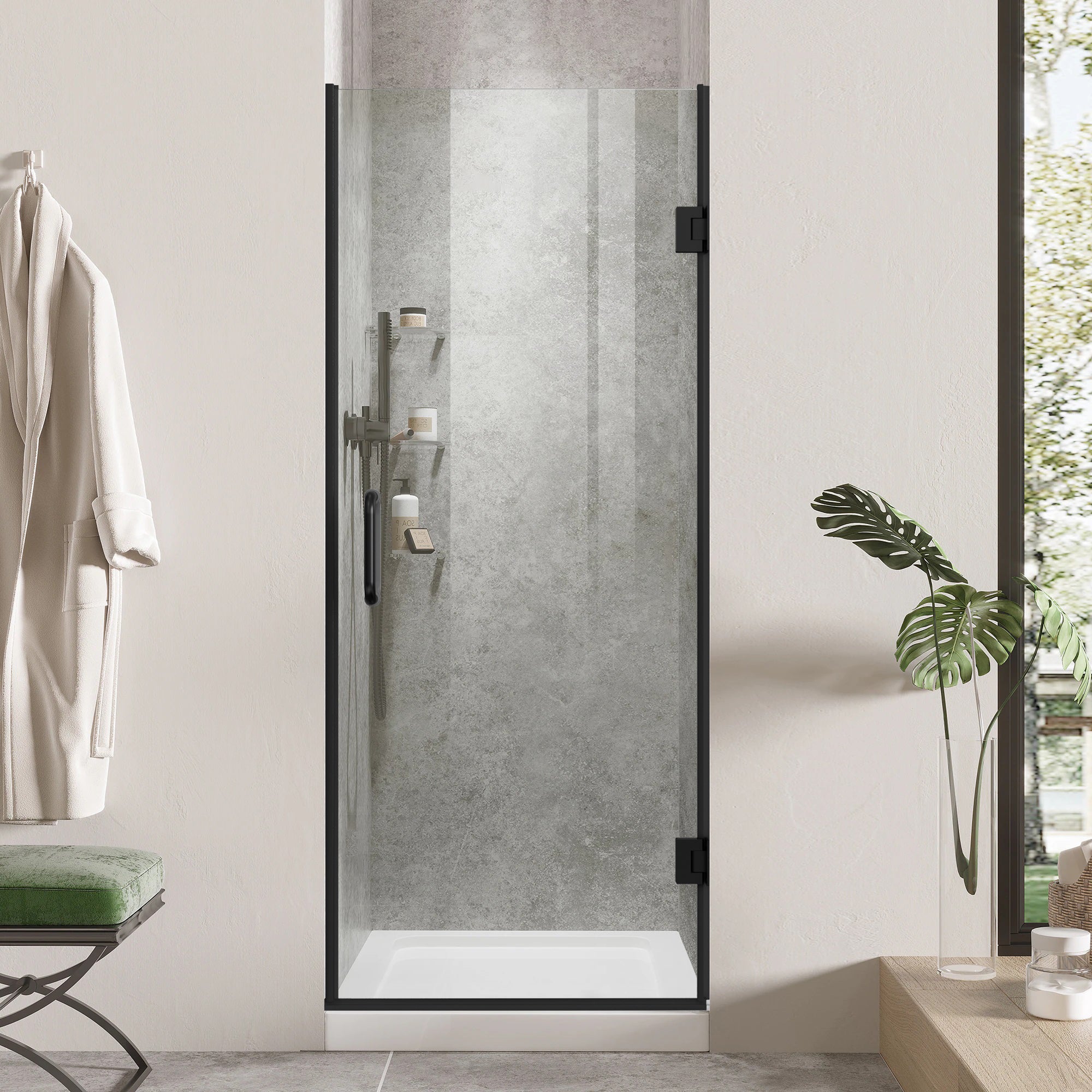  Framed Shower Door 