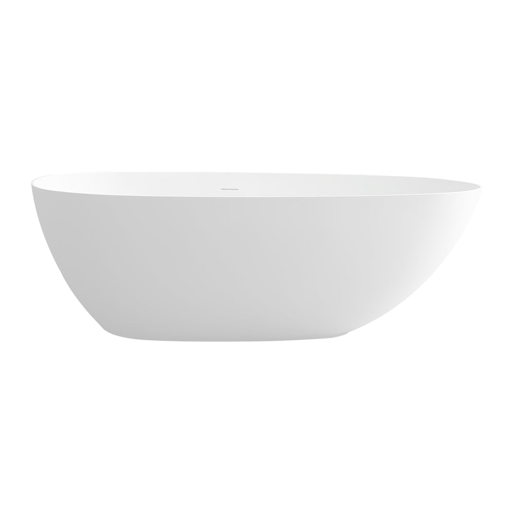 Flatbottom Freestanding Bathtub in White