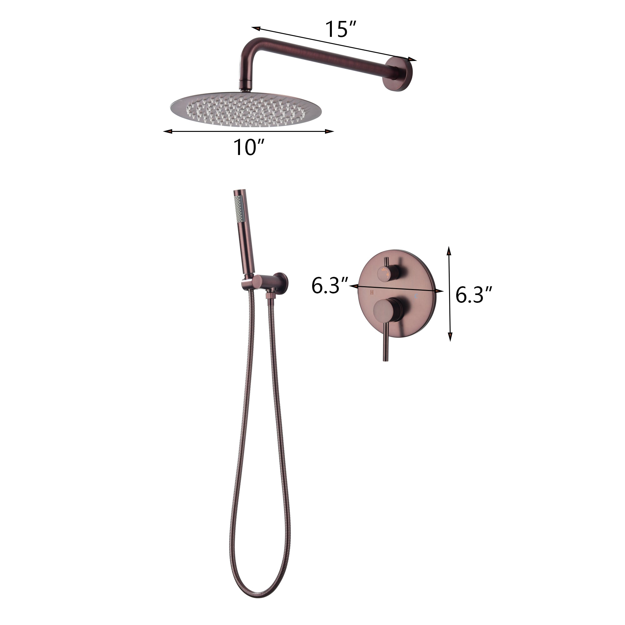 Shower Head Size