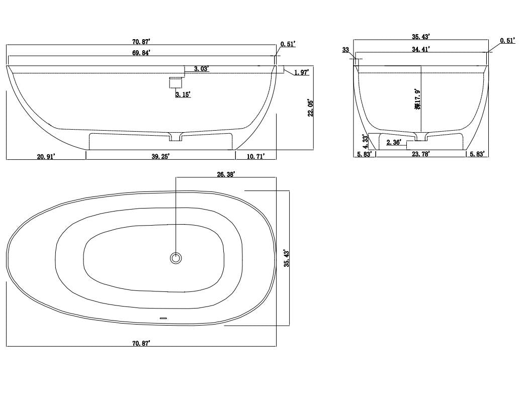 Freestanding Bathtubs