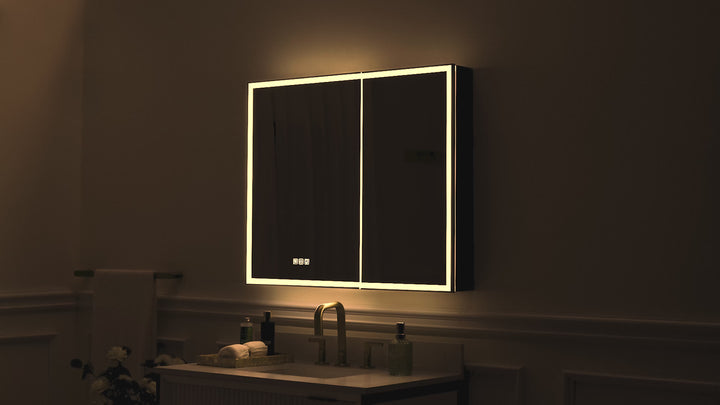 Recessed Medicine Cabinet with Mirror