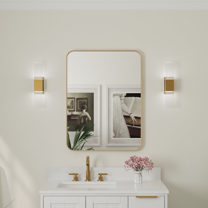 Framed Bathroom Mirror