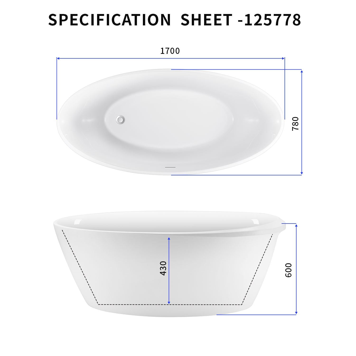 freestanding bath