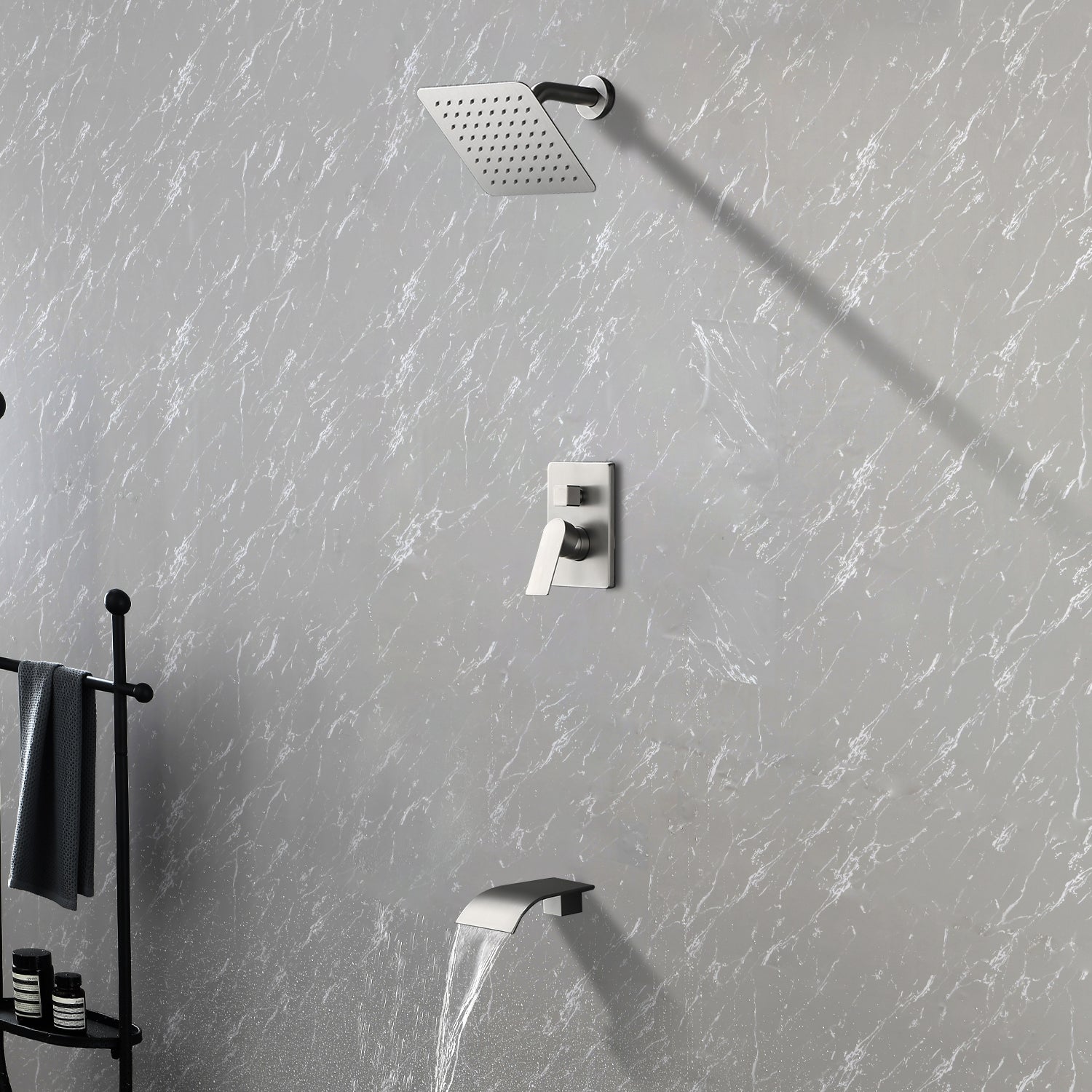 rain head shower system