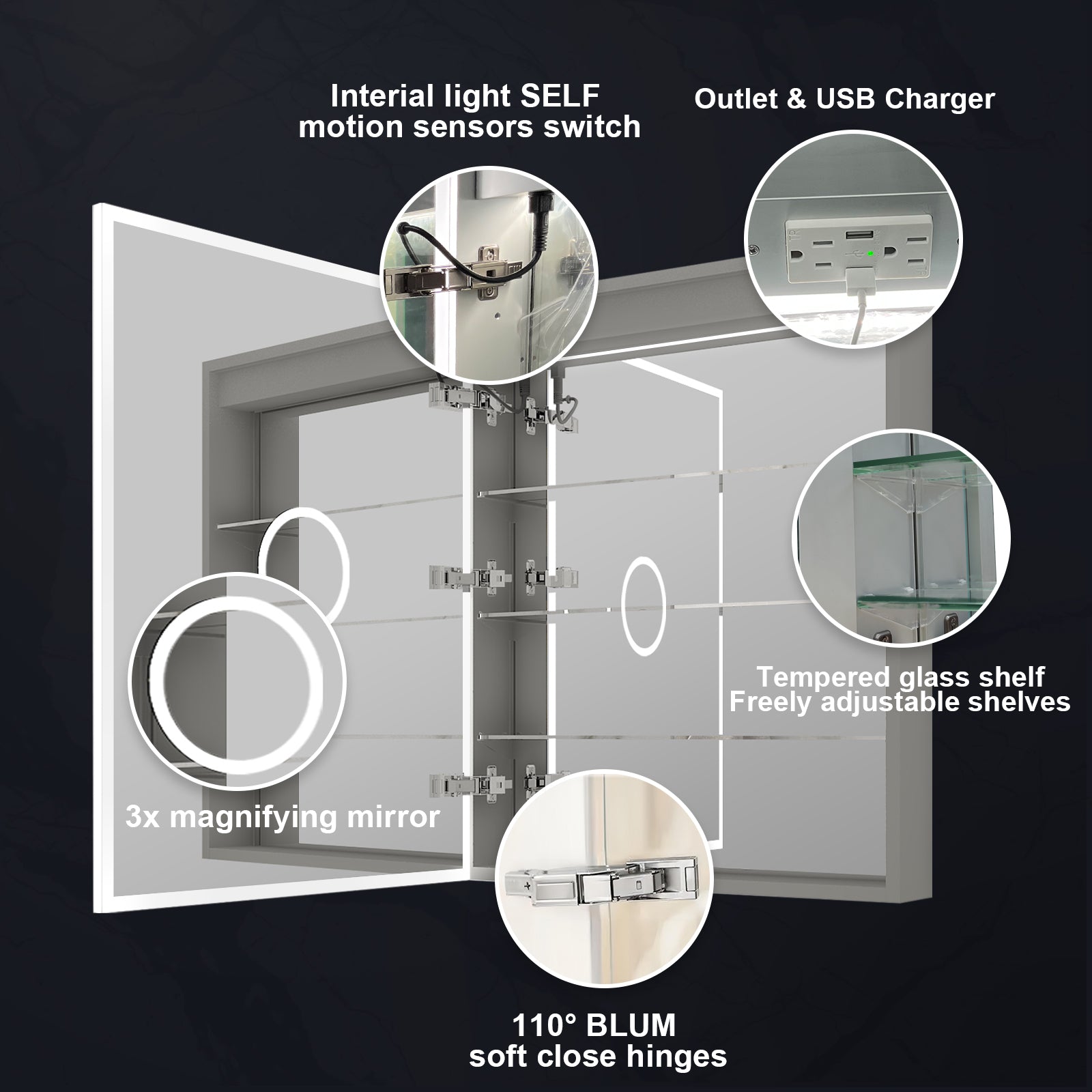 recessed medicine cabinet