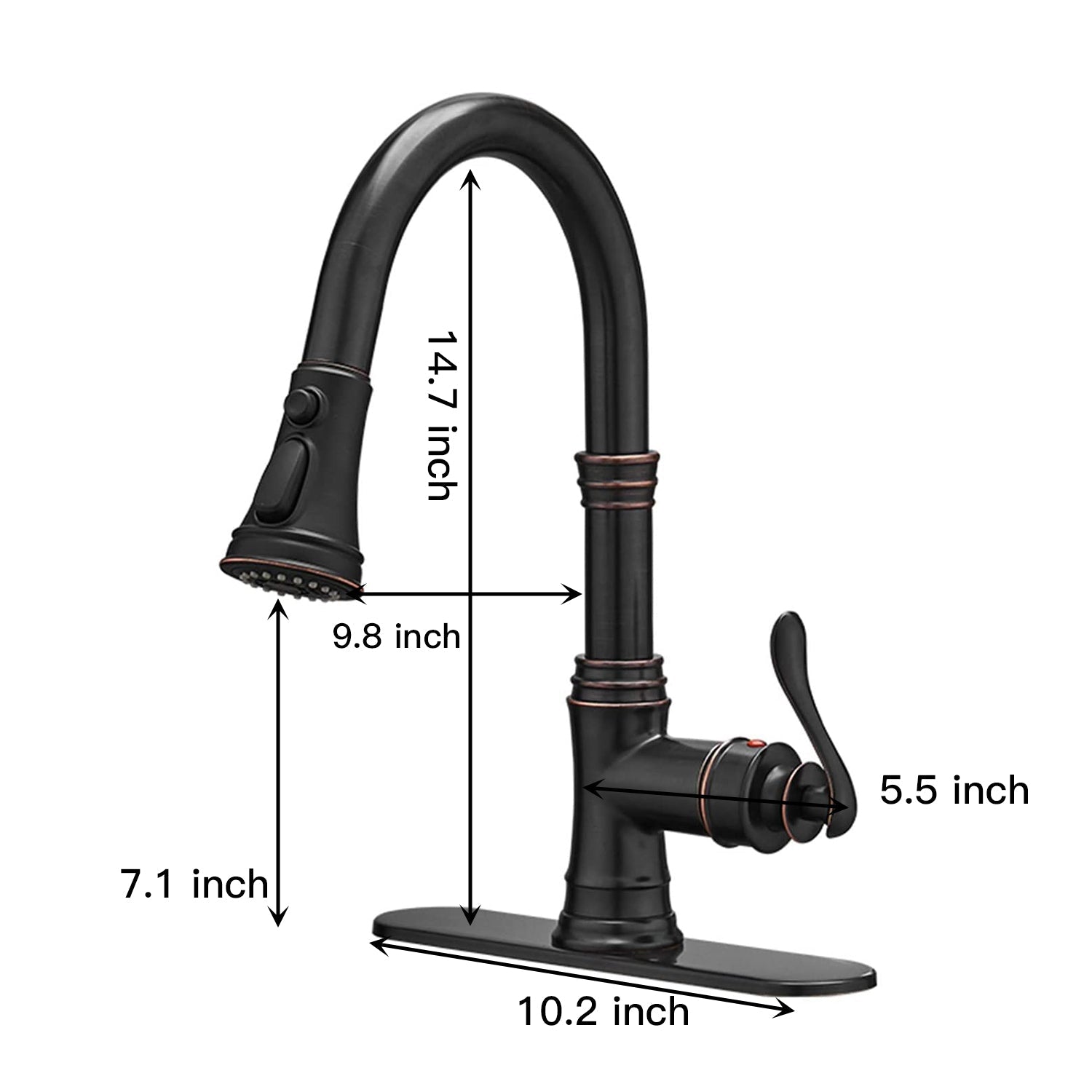 Kitchen Faucet Sizes