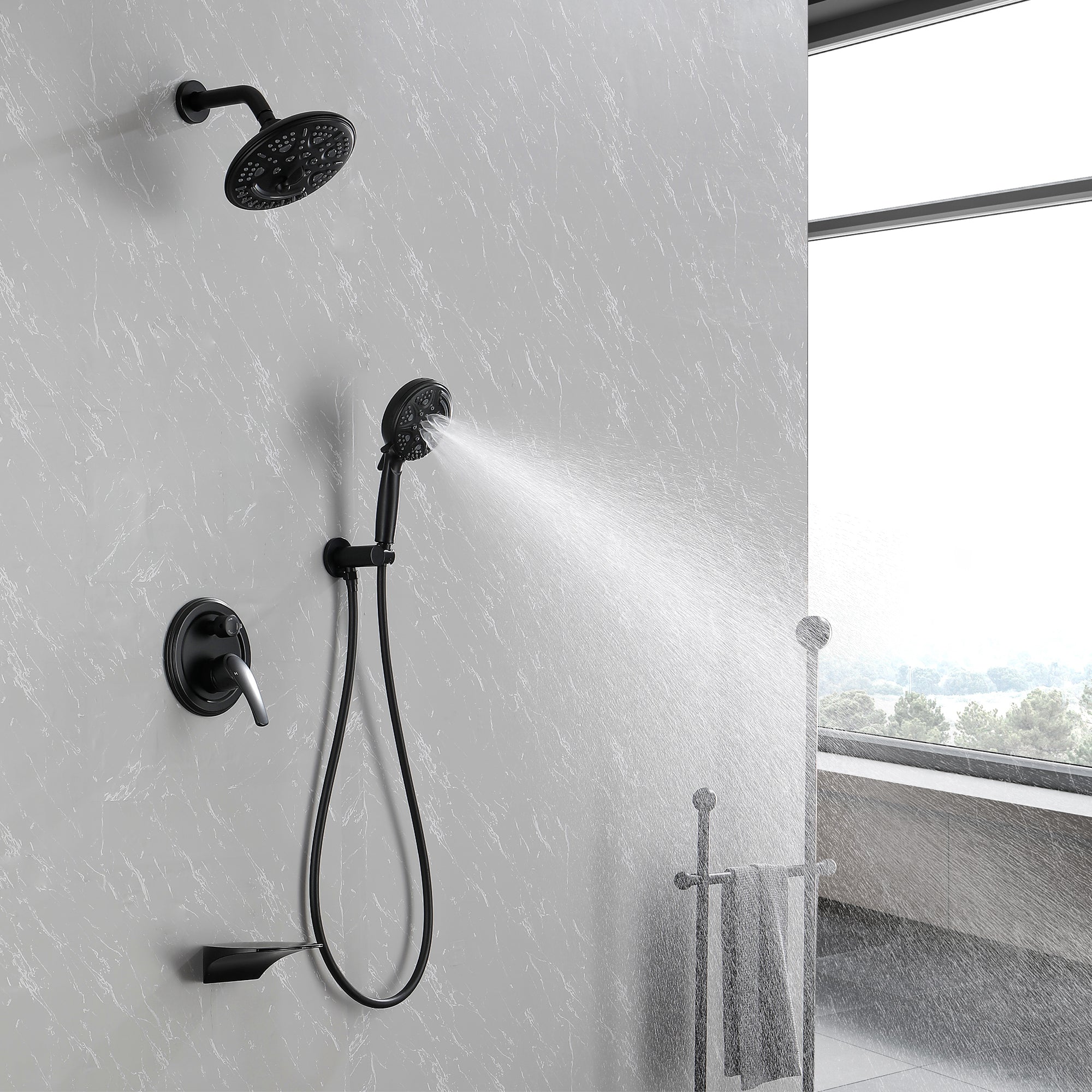 Round Shower Faucet