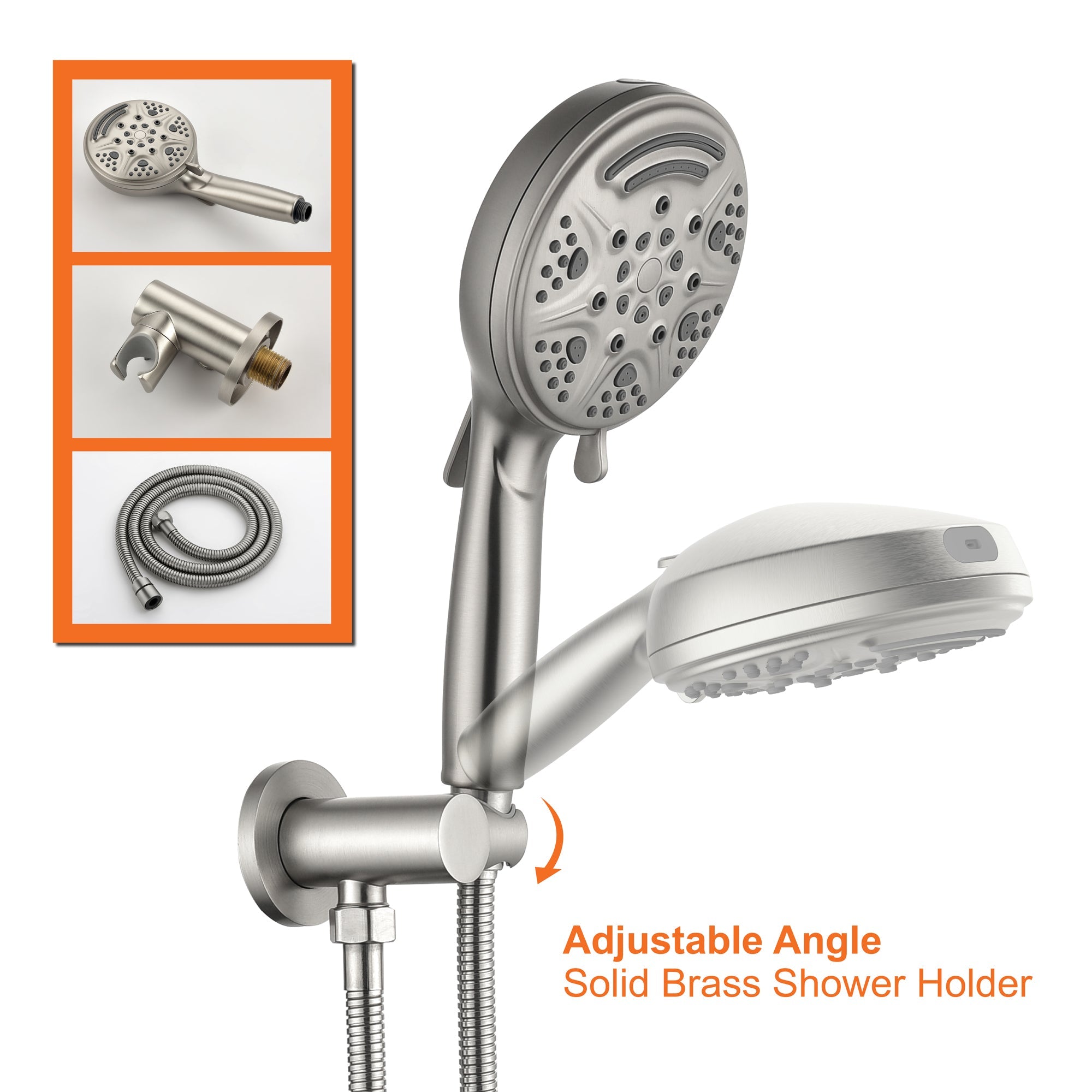 shower systems with rain head