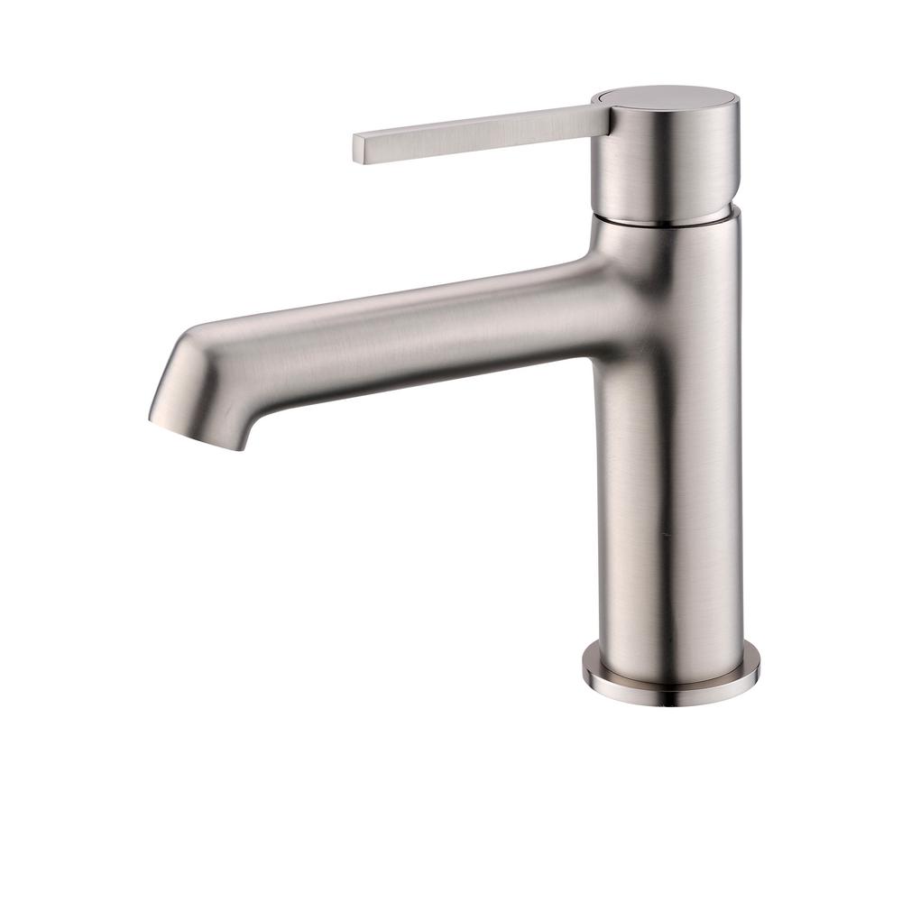 Single Handle Single Hole Bathroom Faucet with Spot Resistant