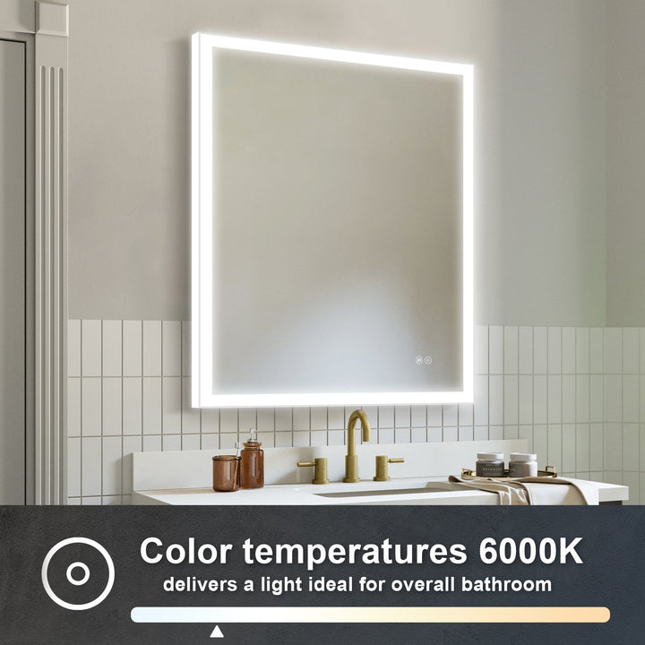 Bathroom Mirror With LED Light