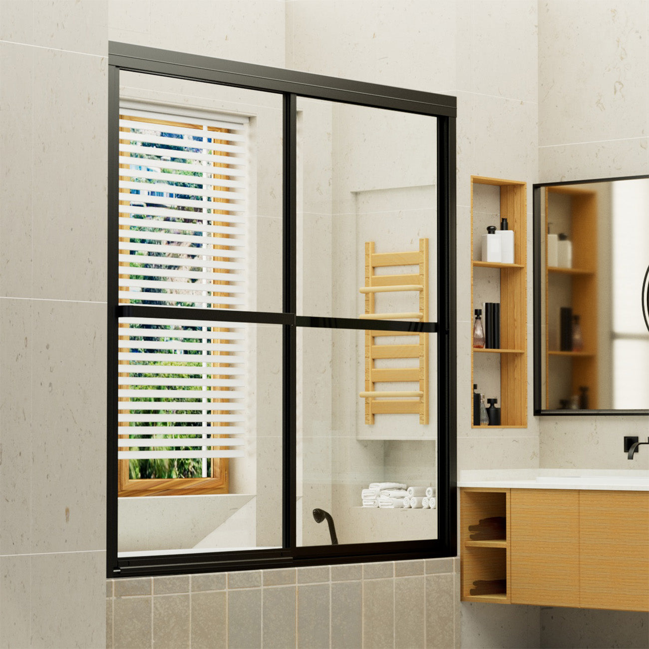 Glass shower doors