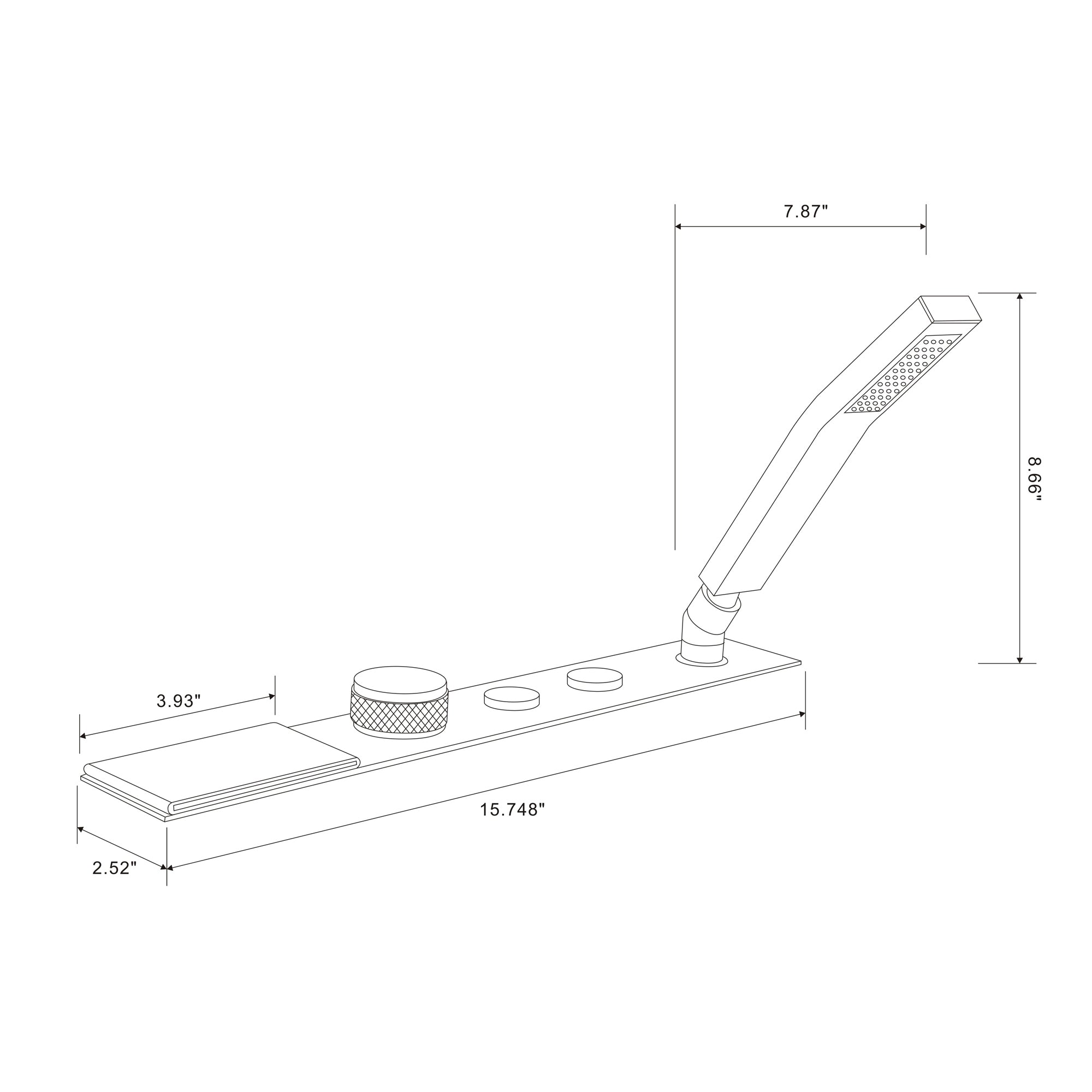 bathrooma shower faucets