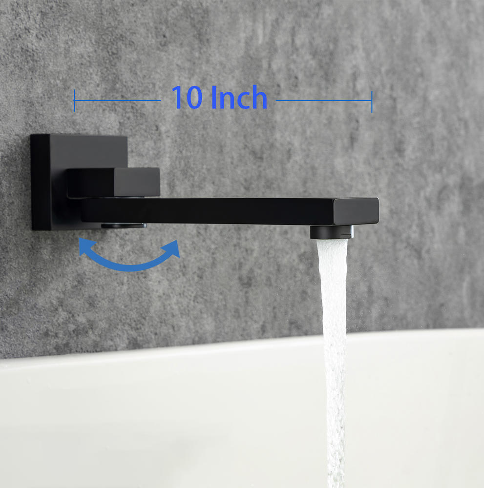 One-Handle 1-Spray Setting Bathtub Shower Faucet